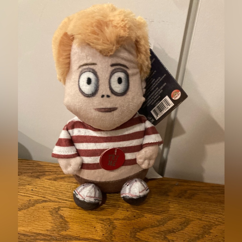 The Addams Family Pugsley Plush Toy 6”-NWT